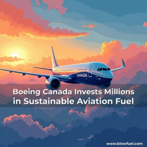 Read more about the article Boeing Canada Invests Millions in Sustainable Aviation Fuel