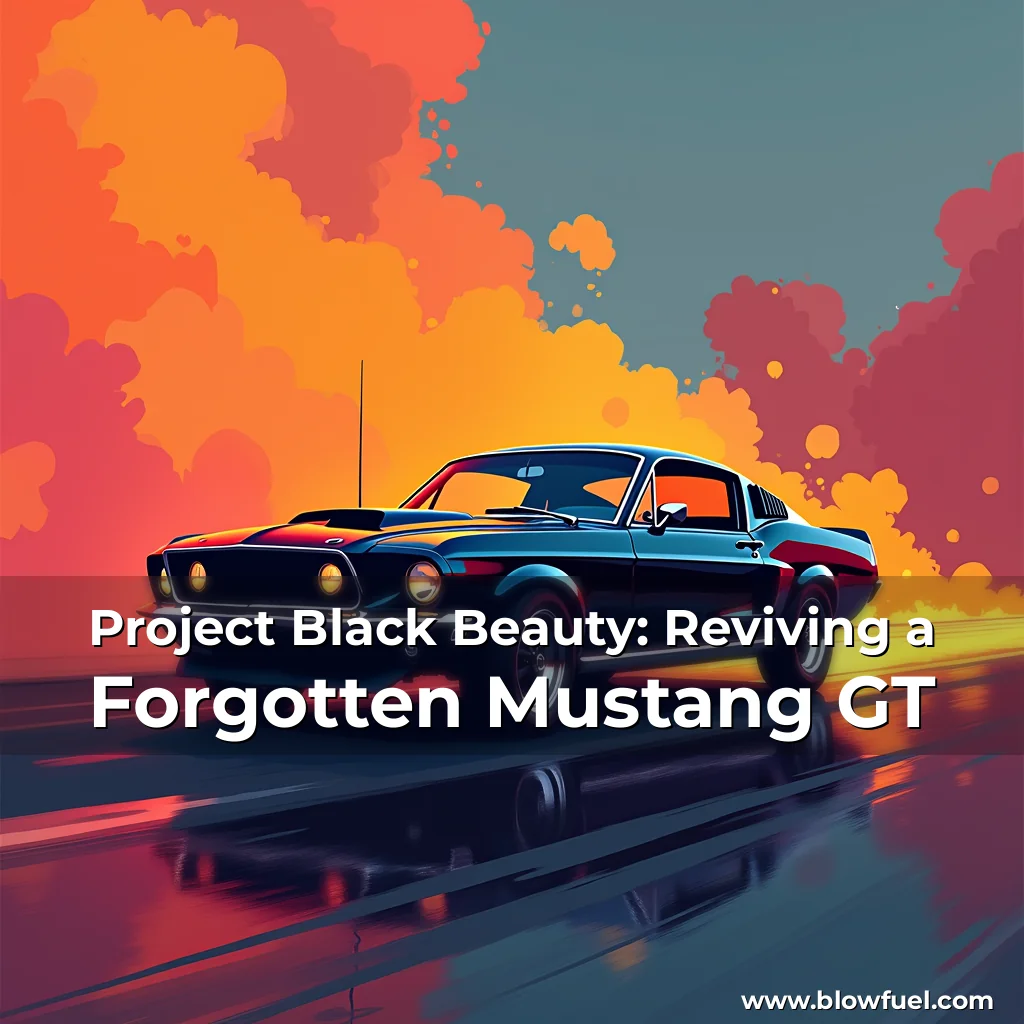 Read more about the article Project Black Beauty: Reviving a Forgotten Mustang GT
