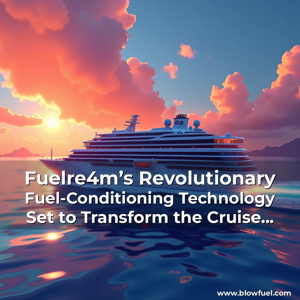 Read more about the article Fuelre4m’s Revolutionary Fuel-Conditioning Technology Set to Transform the Cruise Industry