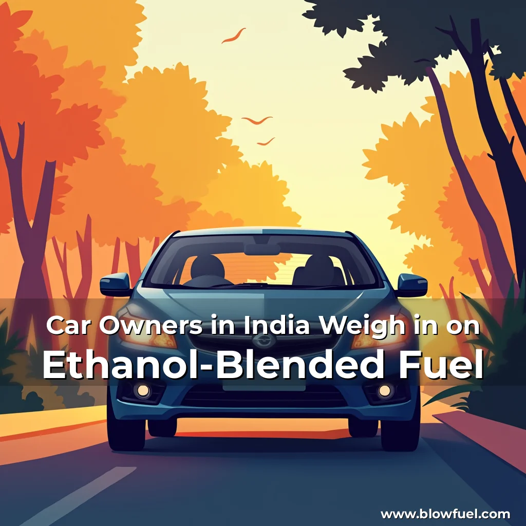 Read more about the article Car Owners in India Weigh in on Ethanol-Blended Fuel