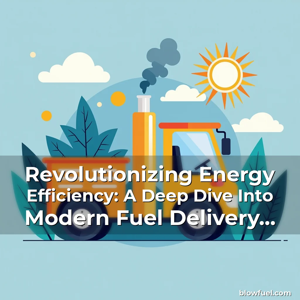 Read more about the article Revolutionizing Energy Efficiency: A Deep Dive Into Modern Fuel Delivery Technologies