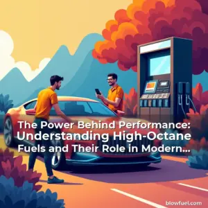 Artistic representation for The Power Behind Performance: Understanding High-Octane Fuels and Their Role in Modern Engineering