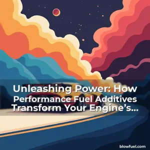 Artistic representation for Unleashing Power: How Performance Fuel Additives Transform Your Engine’s Potential
