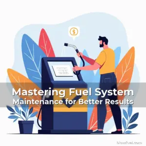 Artistic representation for Mastering Fuel System Maintenance for Better Results