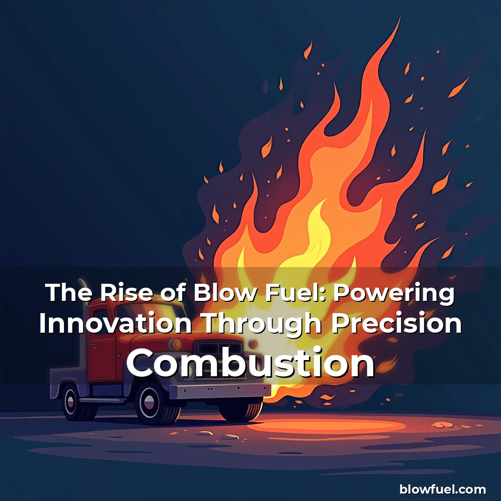 Read more about the article The Rise of Blow Fuel: Powering Innovation Through Precision Combustion